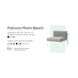 Poltrona Miami Beach